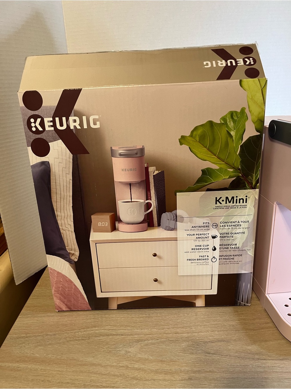 Keurig K-Mini Single Serve Coffee Maker - Light Pink